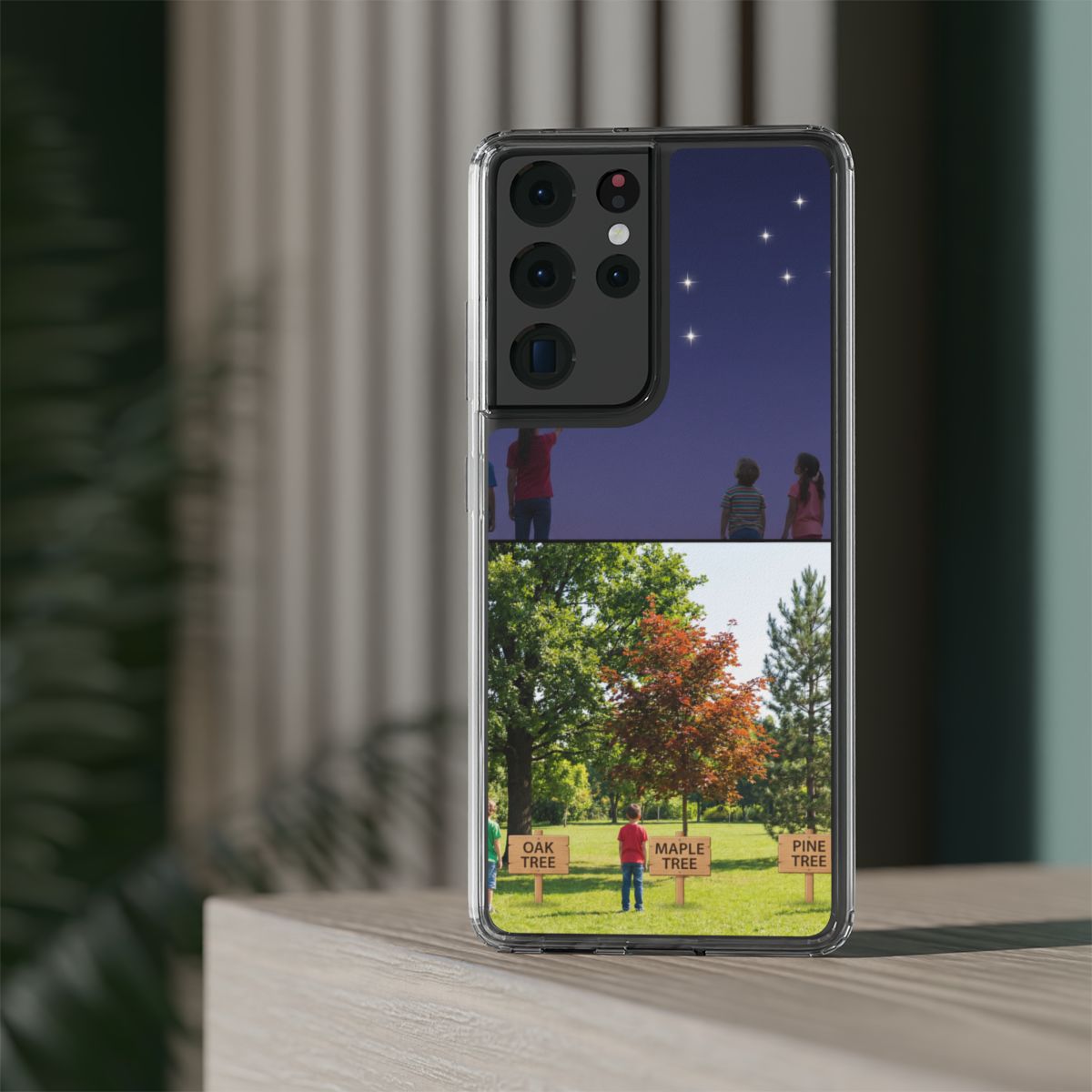 Clear Impact-Resistant Case - Starry Shield