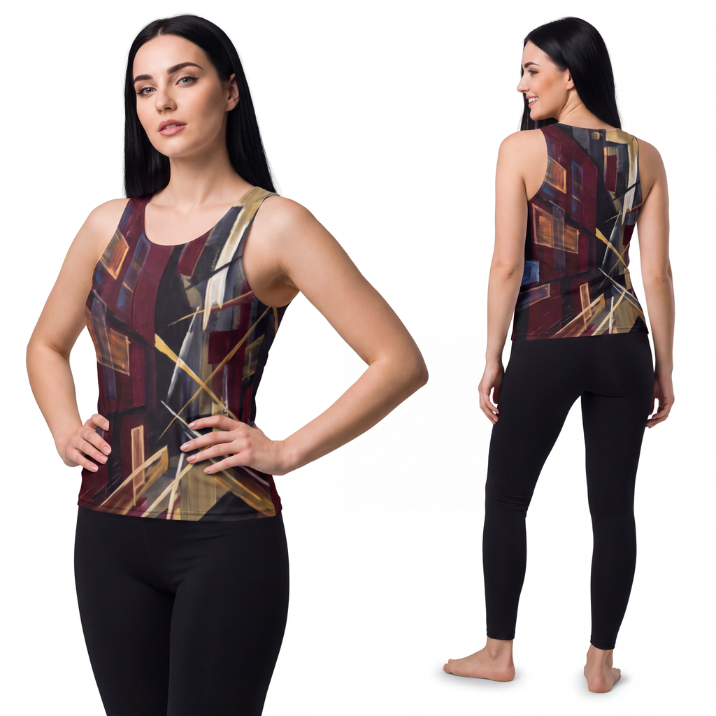 Unisex Tank Top - Urban Perspective | Echovira Gallery