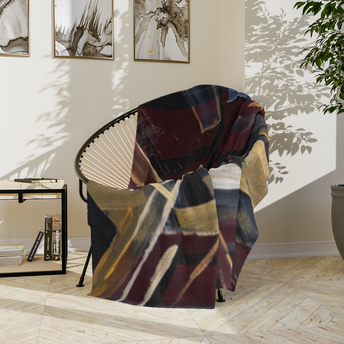 Velveteen Blanket - Urban Horizon | Echovira Gallery