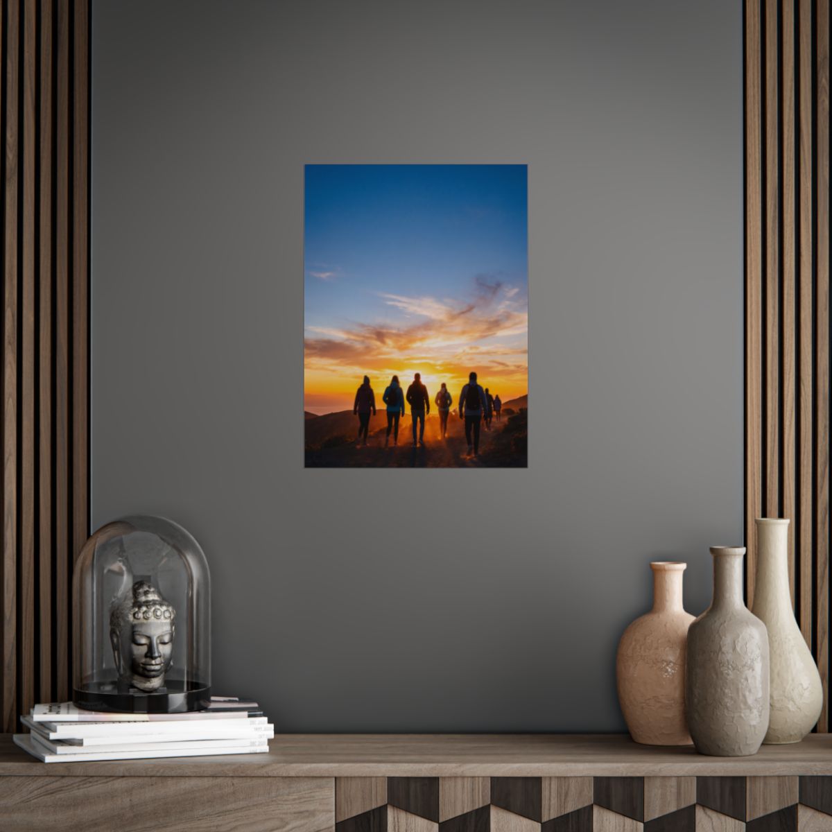 Unframed Posters - Sunrise Trail Journey