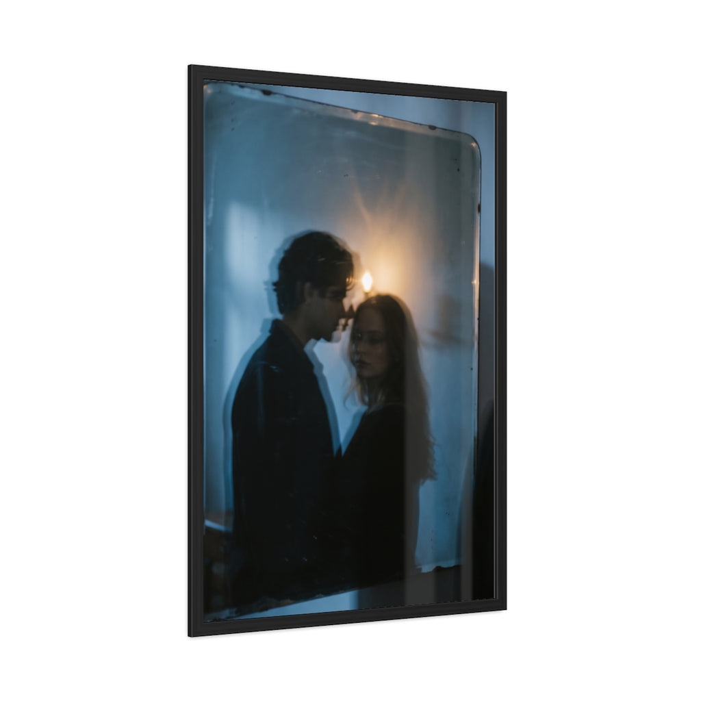 Midnight Reflections Framed Poster - Dark Academia Art... |...