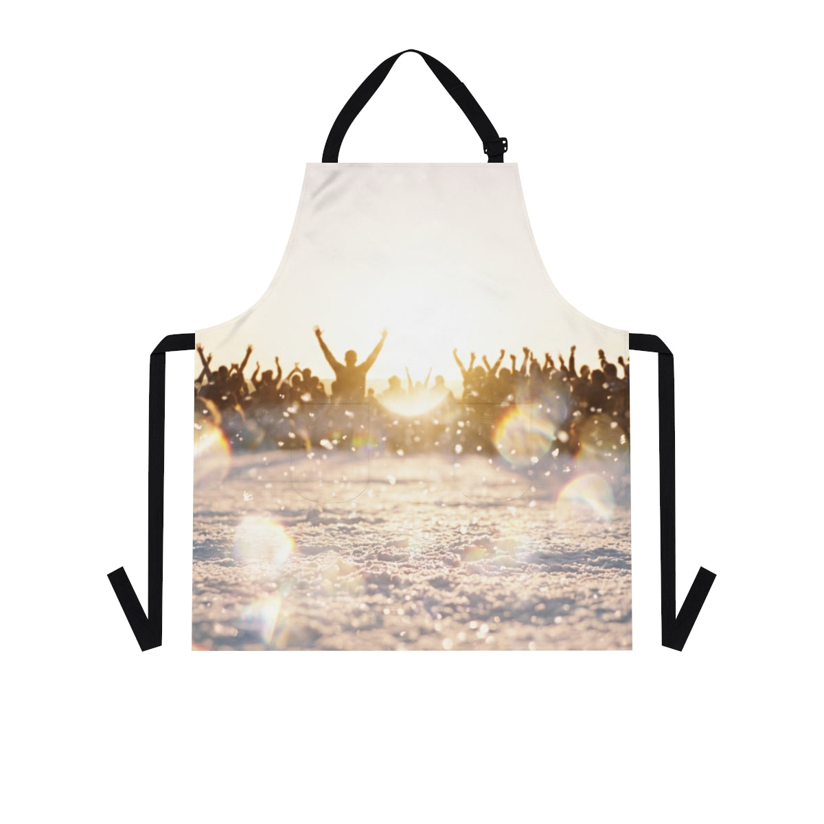 Golden Hour Crowd Celebration Apron
