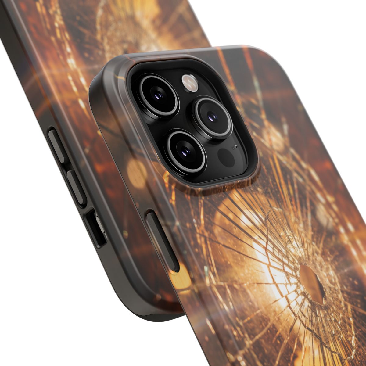Impact-Resistant Case - Shattered Amber