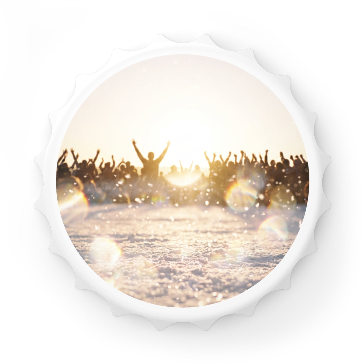 Golden Hour Crowd Bottle Opener