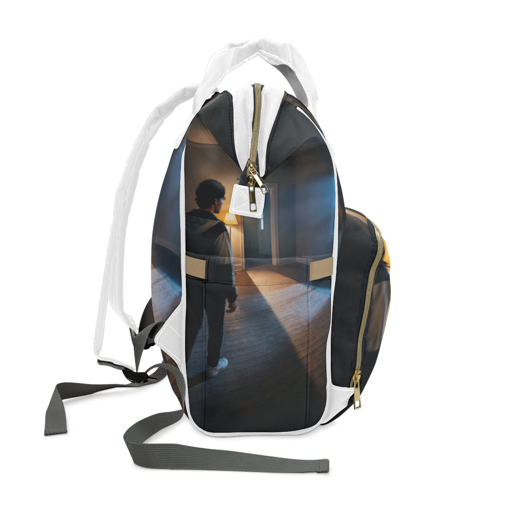Cinematic Liminal Interior Diaper Backpack