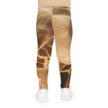 Kids Leggings with Desert Orb Art