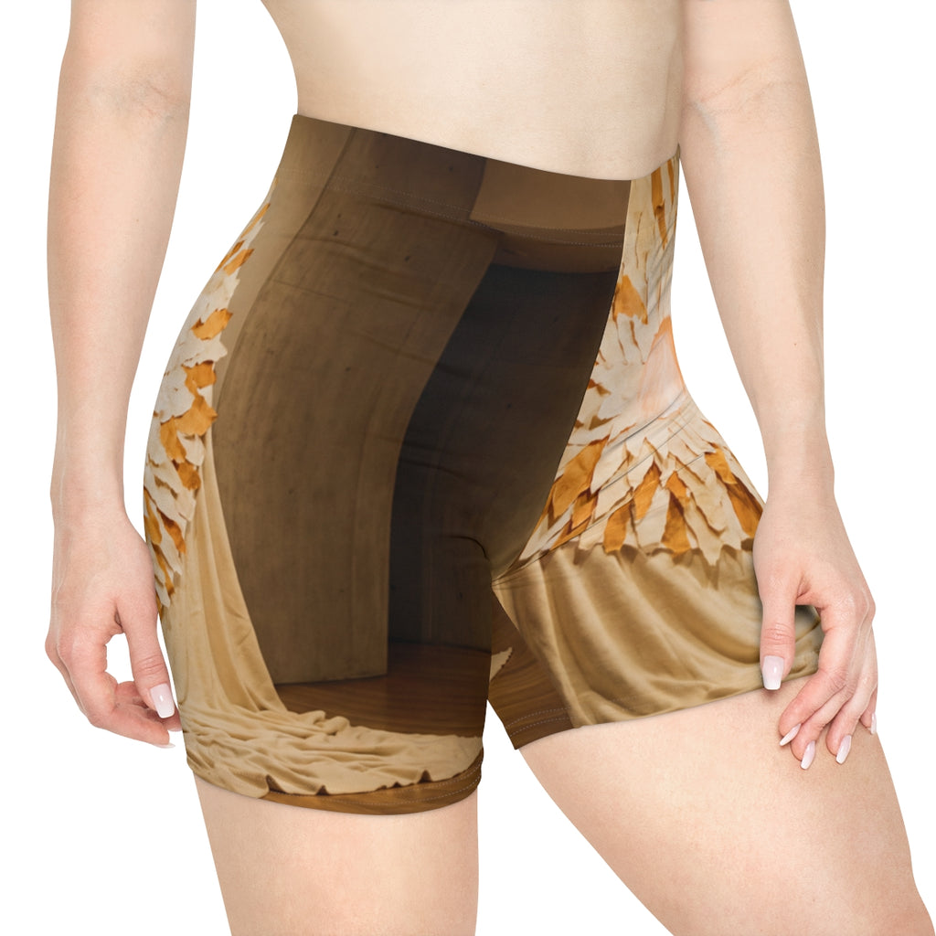 Women's Biker Shorts - Petal Flow Biker | Echovira Gallery