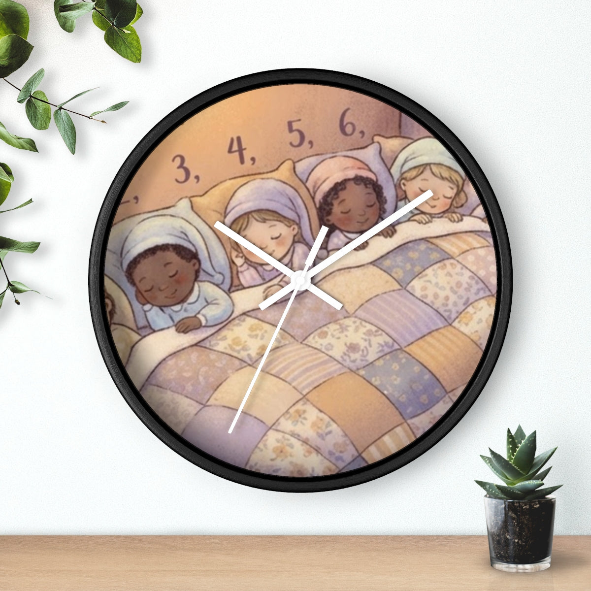 Wall Clock - Slumber Tales Storybook Time | Echovira Gallery