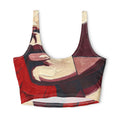 Sports Bra - Crimson Prism Active Style | Echovira Gallery