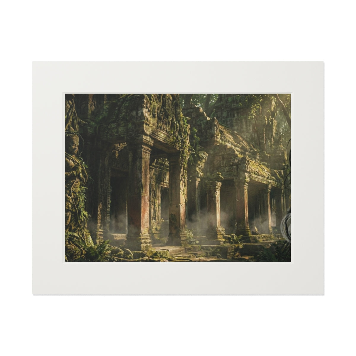 Fine Art Print - Ancient Sanctuary Ruins (14×11 & 20×16) |...