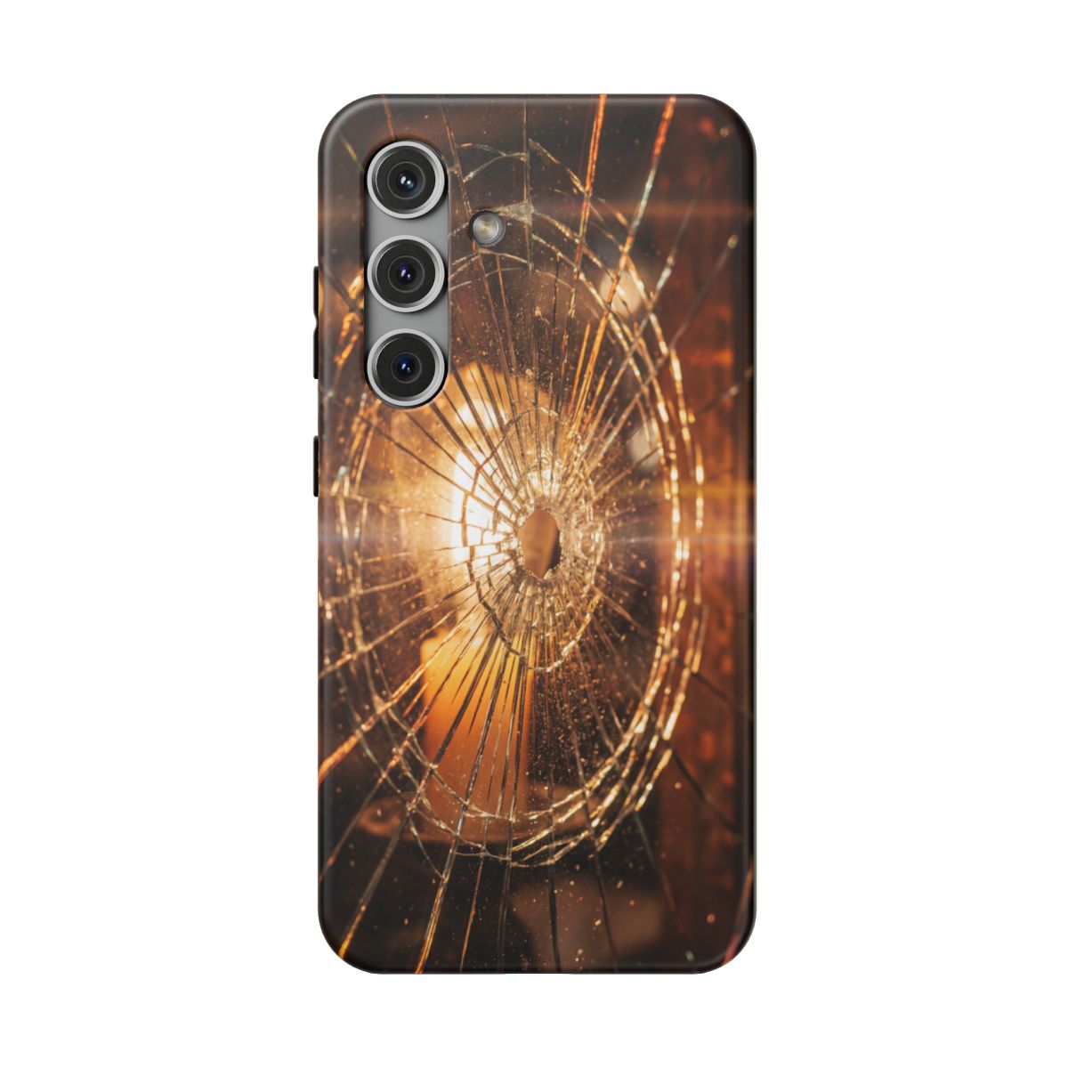 Impact-Resistant Case - Moody Fractured Glass