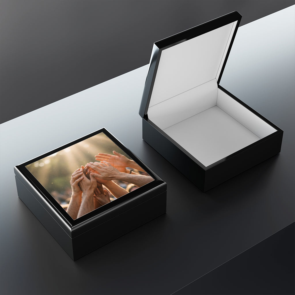 Jewelry Box - Golden Rays of Unity Wall Art | Echovira...