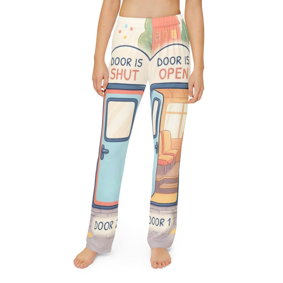 Kids Lounge Pants () - Bus Opposites | Echovira Gallery