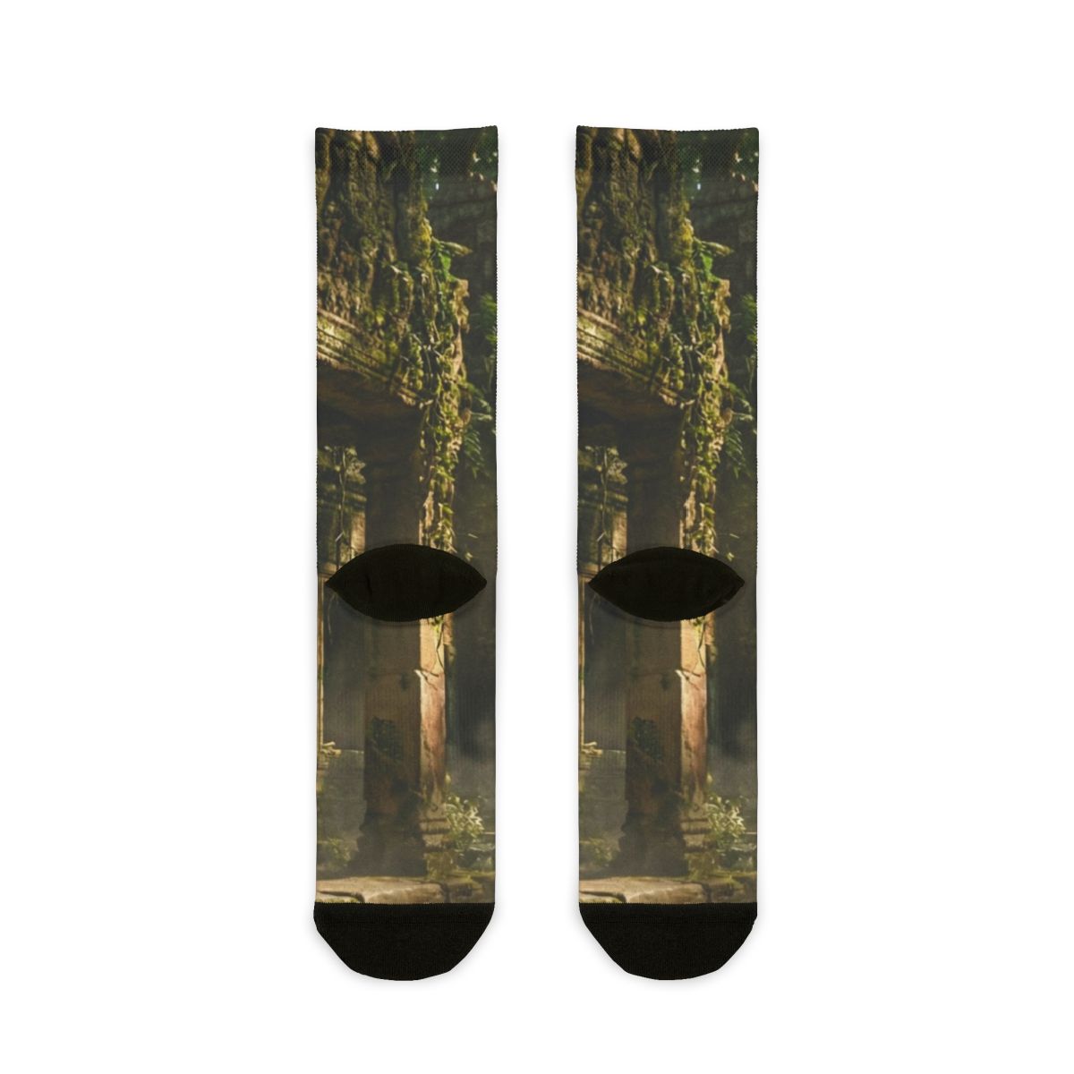 Sublimation Crew Socks - Lost Sanctuary | Echovira Gallery
