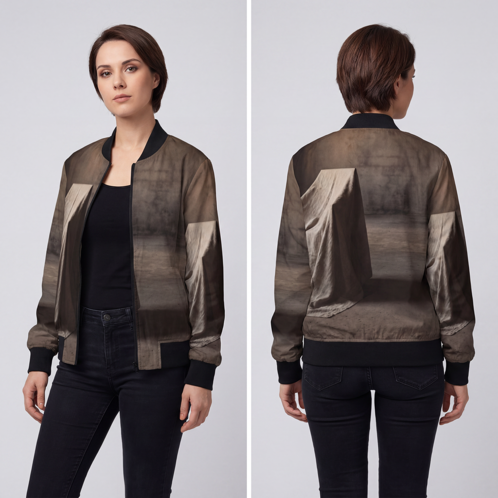Women's Bomber Jacket - Liminal Shield