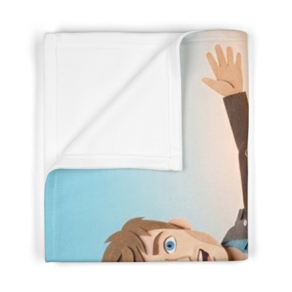 Soft Fleece Baby Blanket - Sunny Meadow | Echovira Gallery