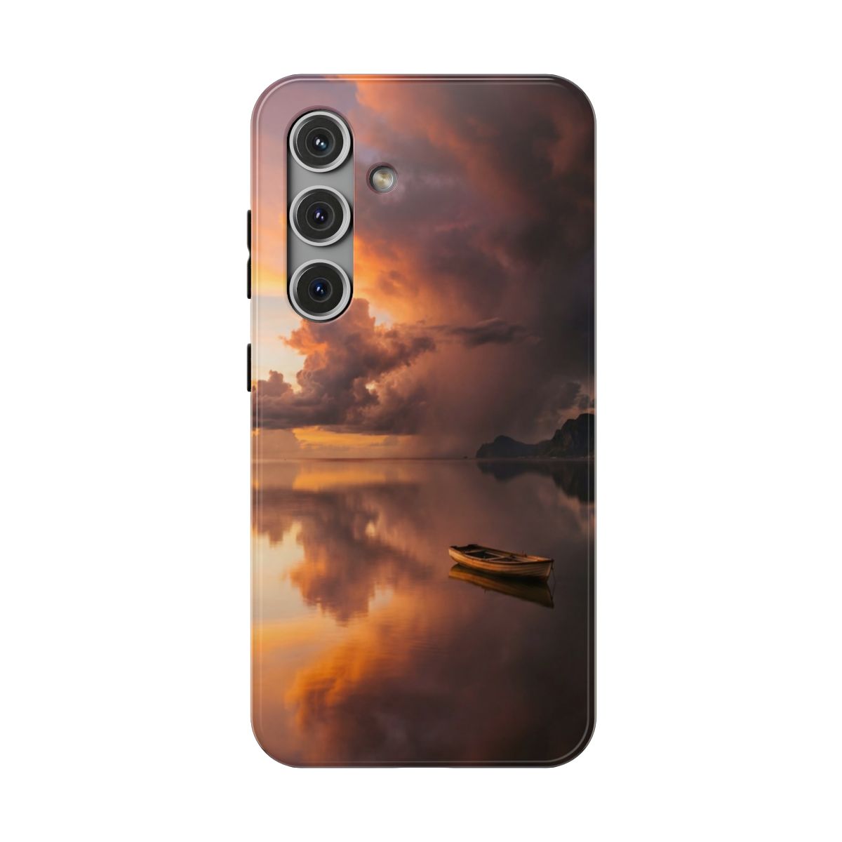 Impact-Resistant Case - Serene Tempest Sunset | Echovira...