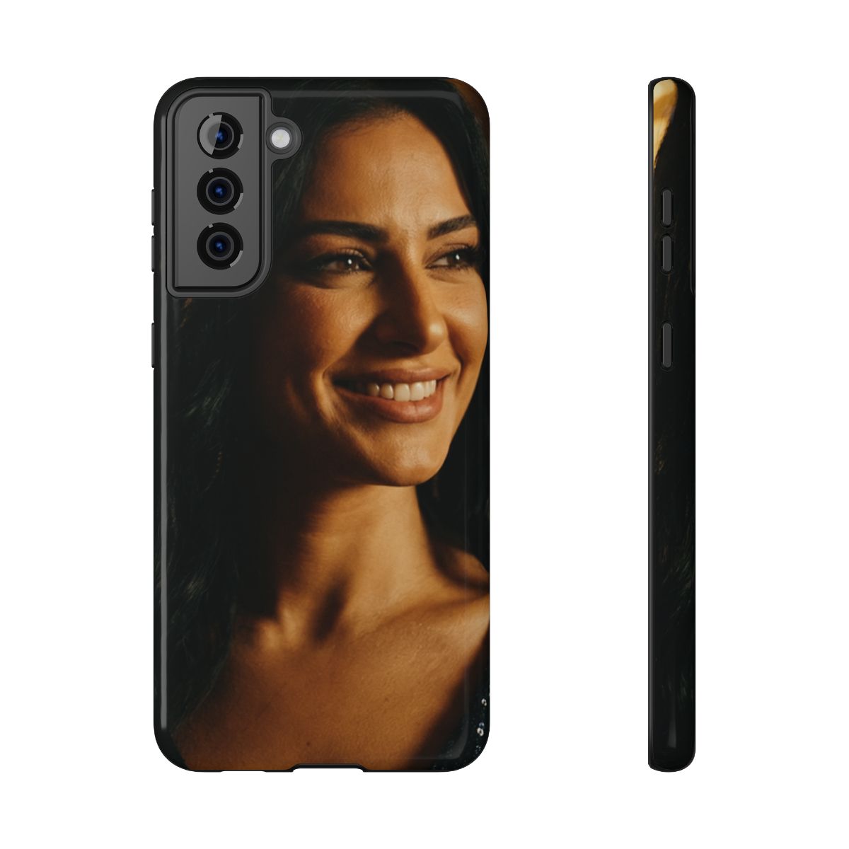 Impact-Resistant Cases - Tough Phone Case - Golden Elegance