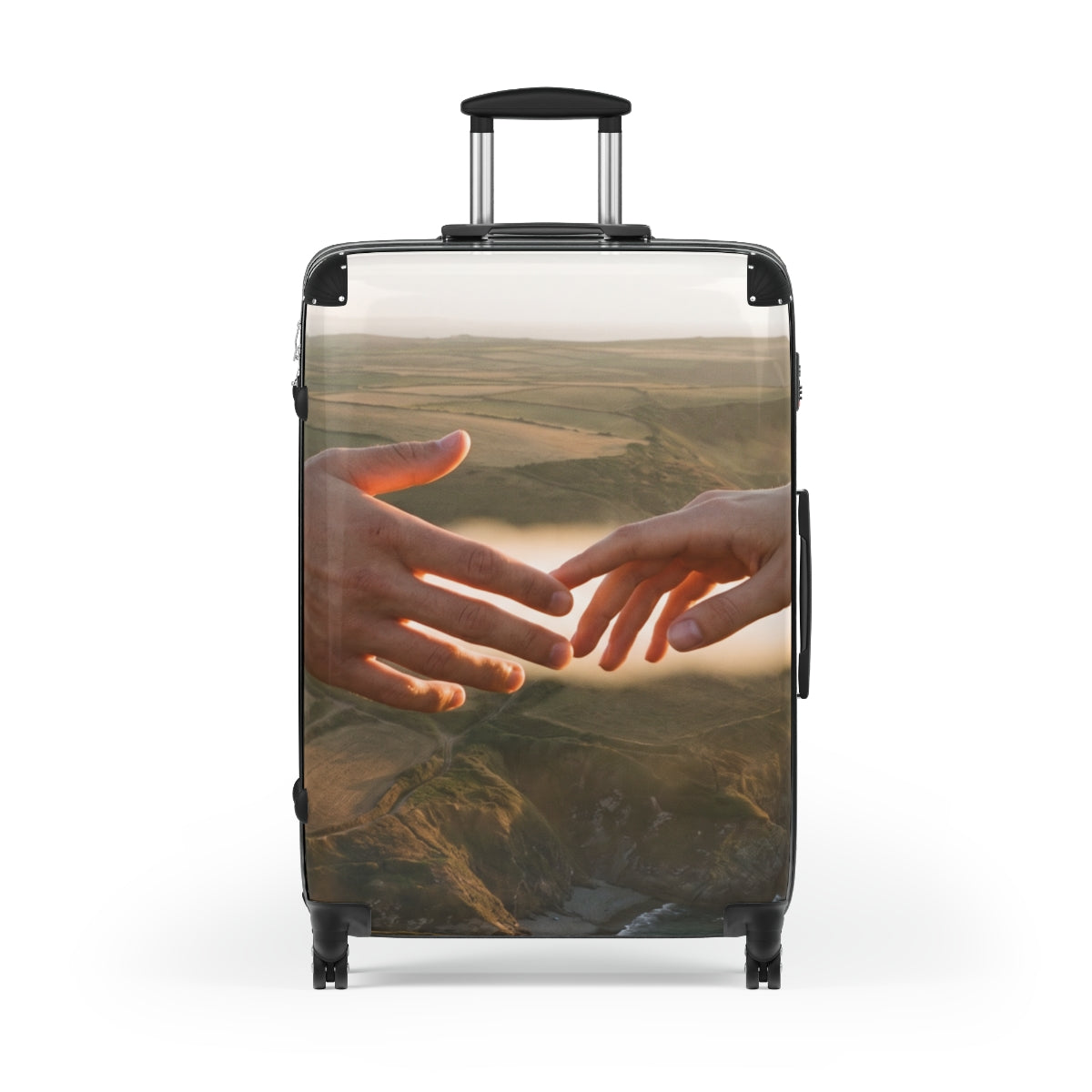 Suitcase - The Infinite Touch | Ethereal Coastal Art |...