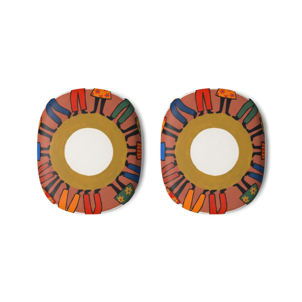AirPod Max Cases - Unity Mandala Folk Art | Echovira Gallery