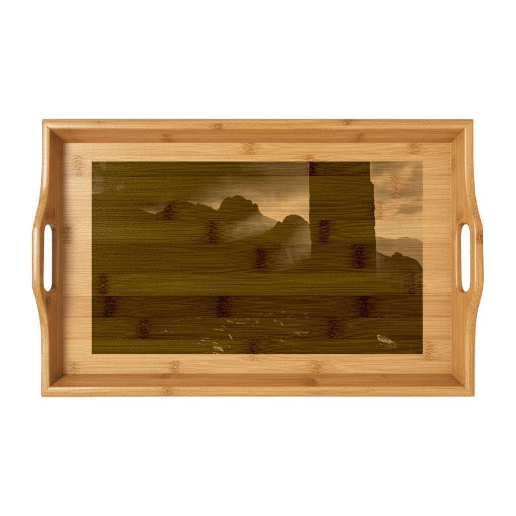 Bamboo Serving Tray - Ruins Art