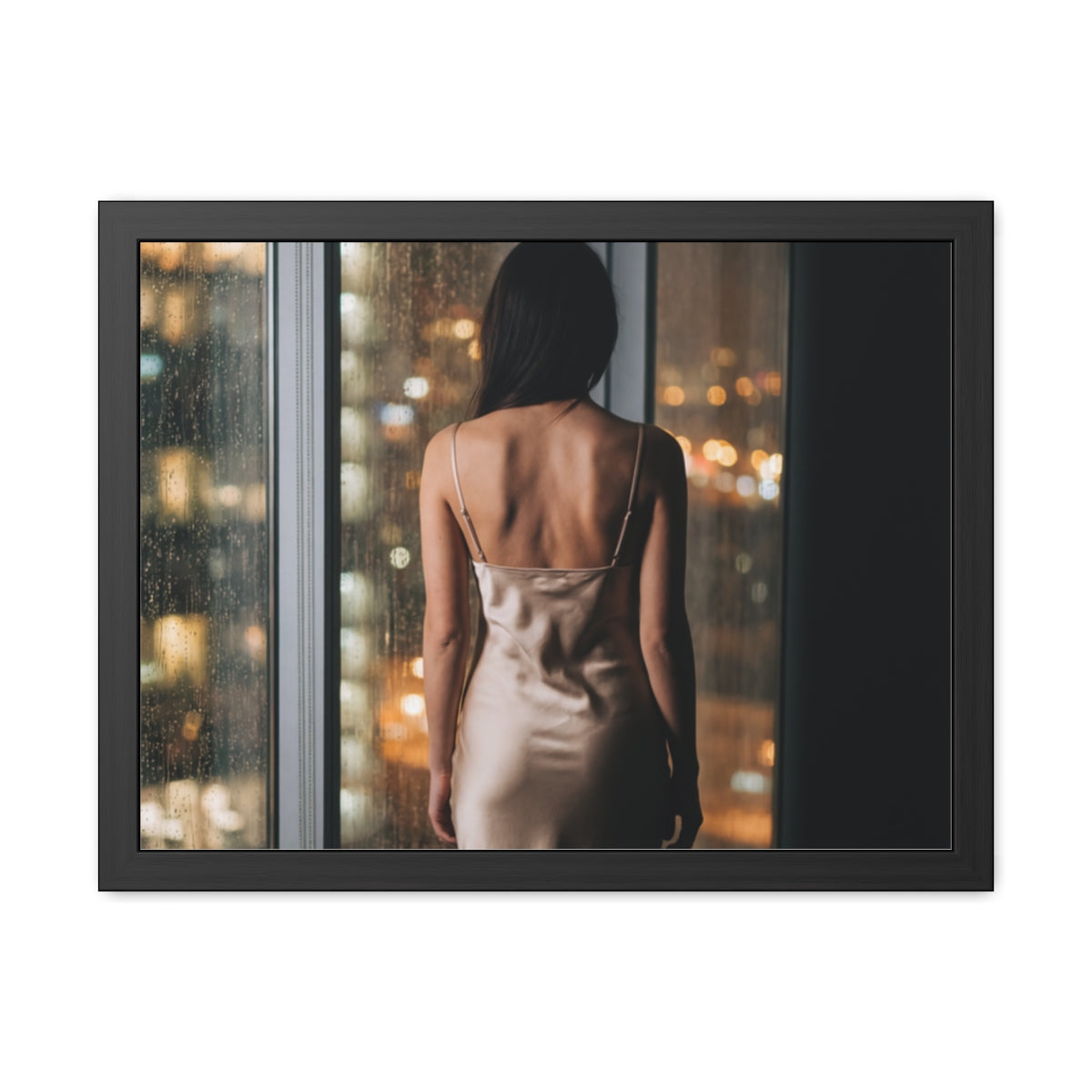 Framed Posters - Urban Solitude — Landscape