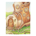 Baby Swaddle Blanket - Whimsical Shoe Cottage Fairy... |...