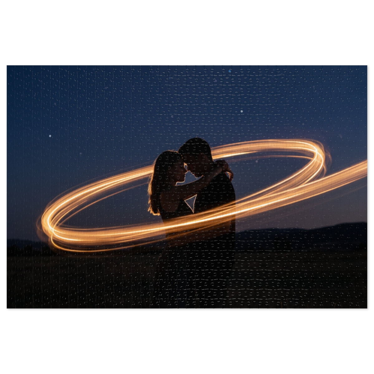 Jigsaw Puzzle with Tin - Midnight Halos (30, 110, 252, 500...