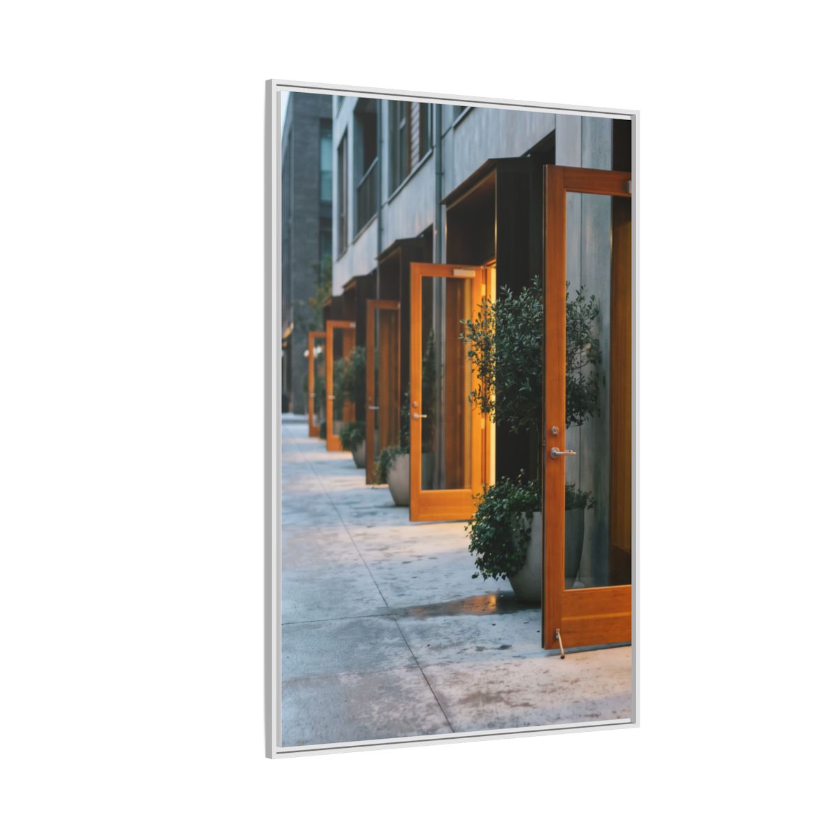 Matte Canvas, Framed - Twilight Promenade (8×10, 9×12... |...