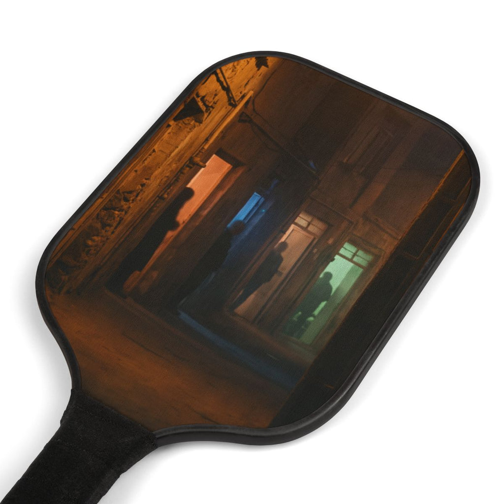 Pickleball Kit - Shadowed Alleyway Mystery Art Print |...