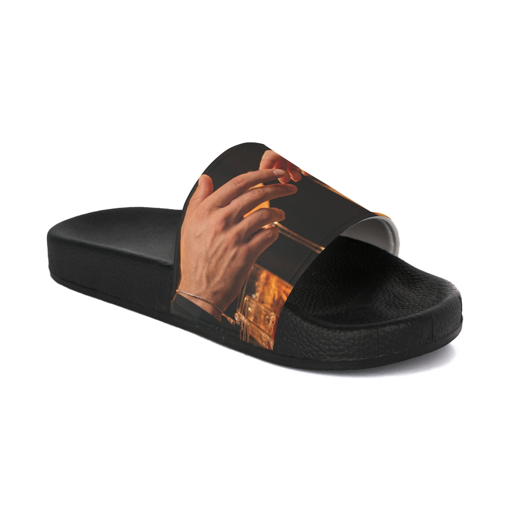 Women's Slide Sandals - Speakeasy Amber Glow Slides |...