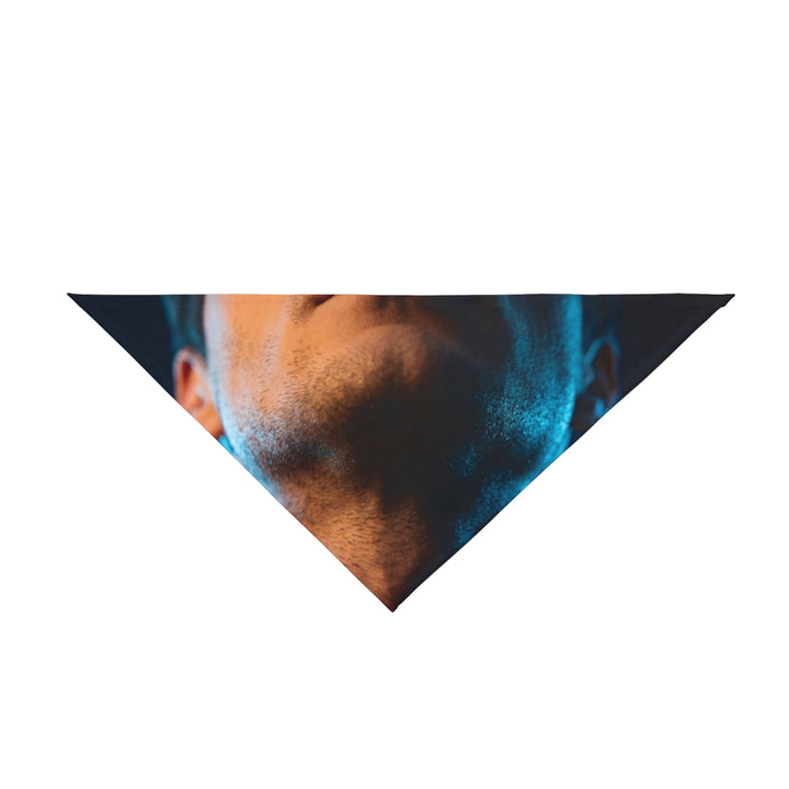 Pet Bandana - Neon Horizon Portrait