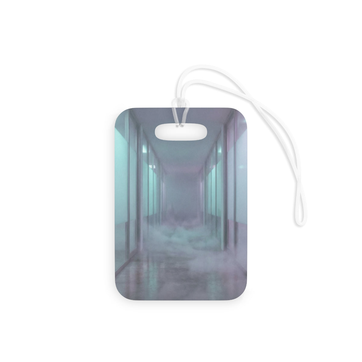 Luggage Tags - Liminal Corridor Fog Art Print | Echovira...
