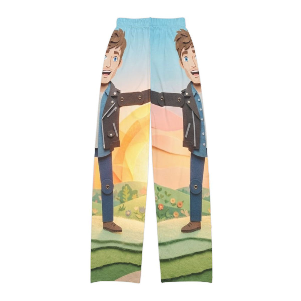 Kids Lounge Pants - Sunny Meadow Chill | Echovira Gallery