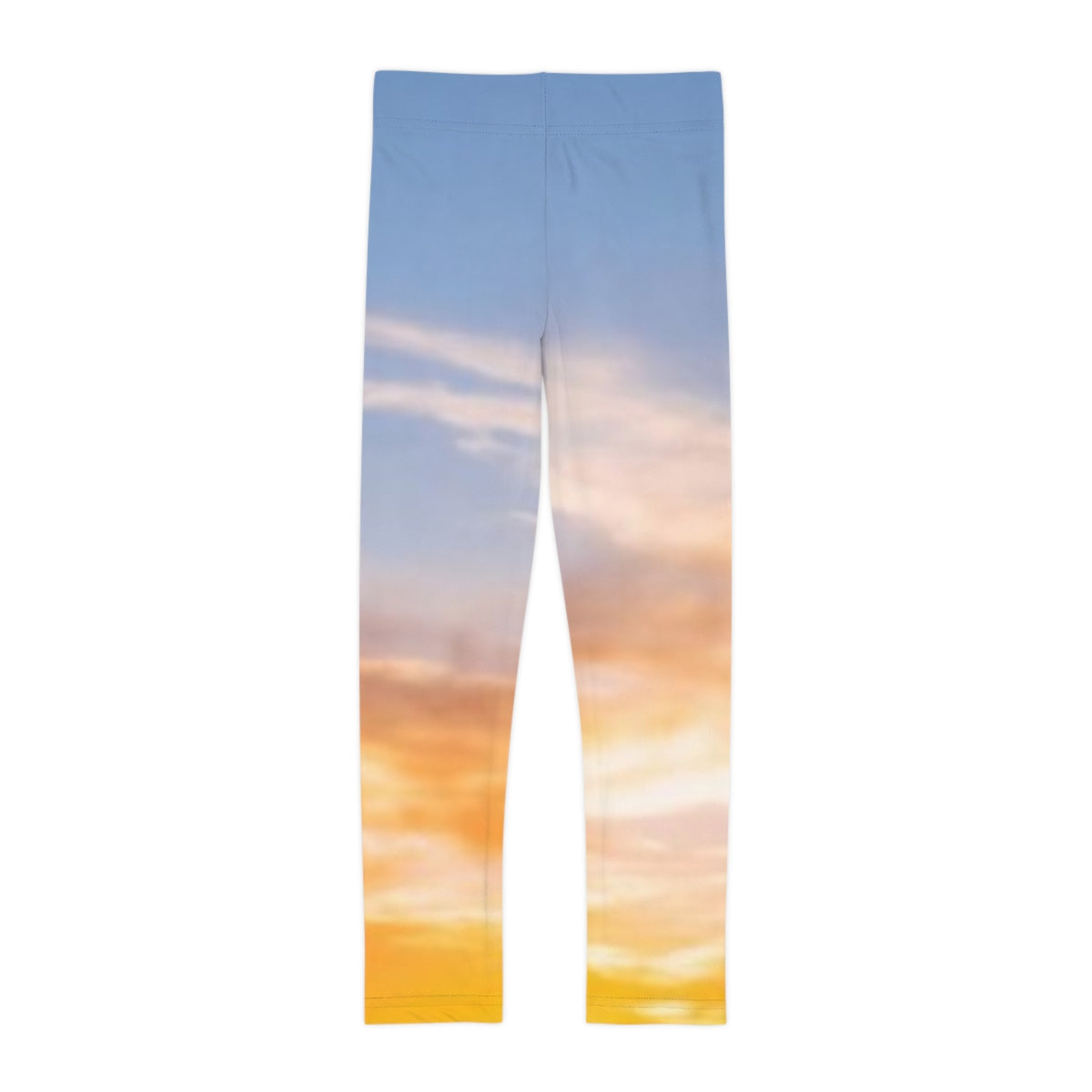 Kids Leggings - Sunset Mountain Trail | Echovira Gallery