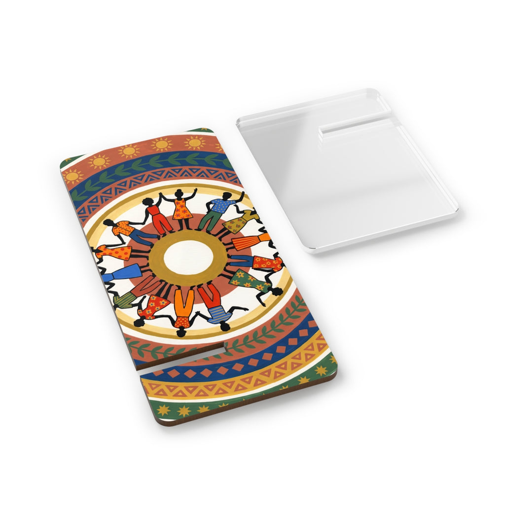 Mobile Display Stand for Smartphones - Unity Mandala Folk......