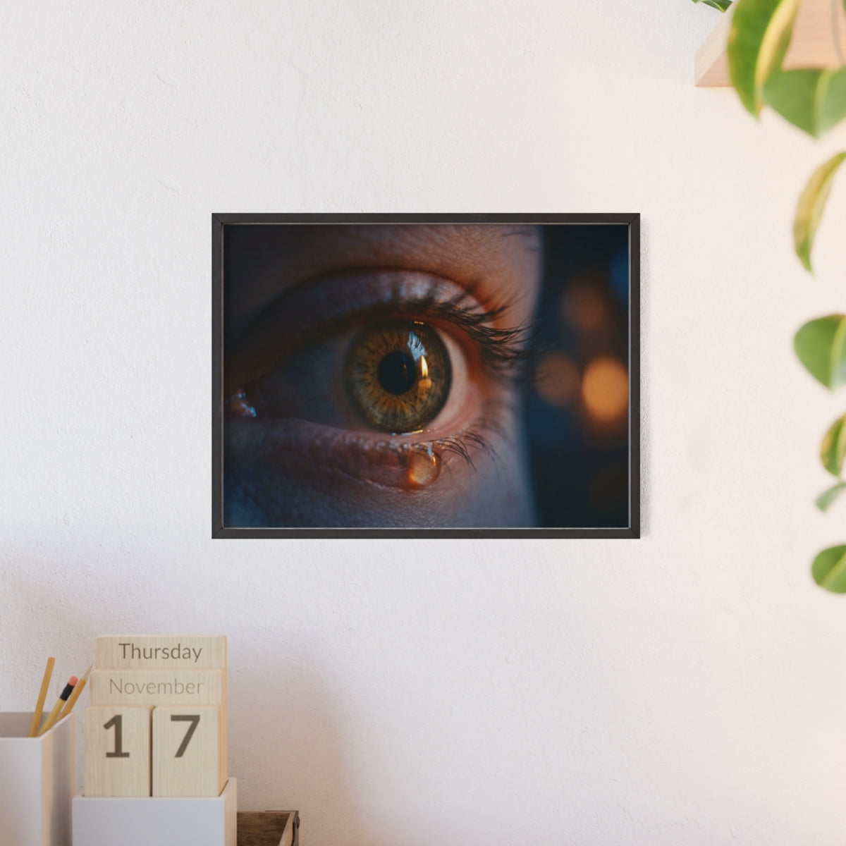 Posters with Wooden Frame - Eye Art