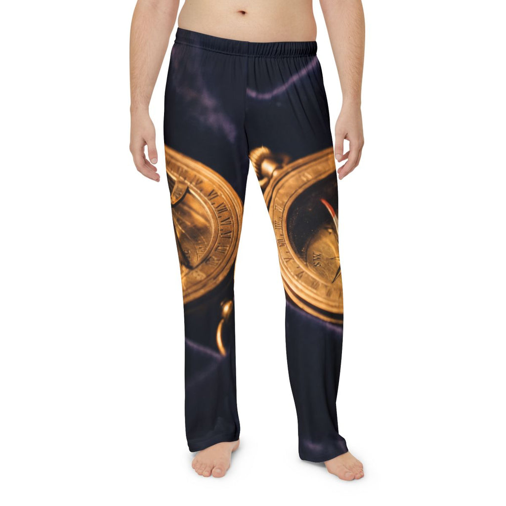 Men's Pajama Pants - Brass Sundial Compass
