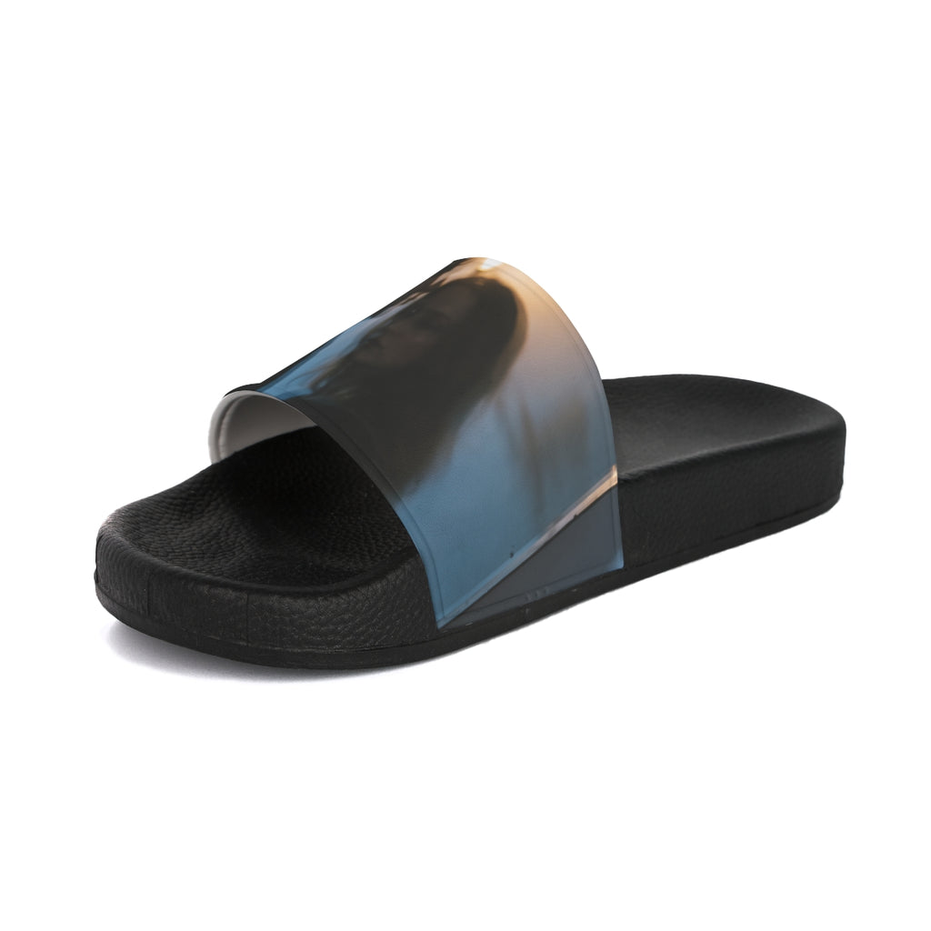 Men's Slide Sandals - Midnight Shadow - Cozy Casual Footwear...