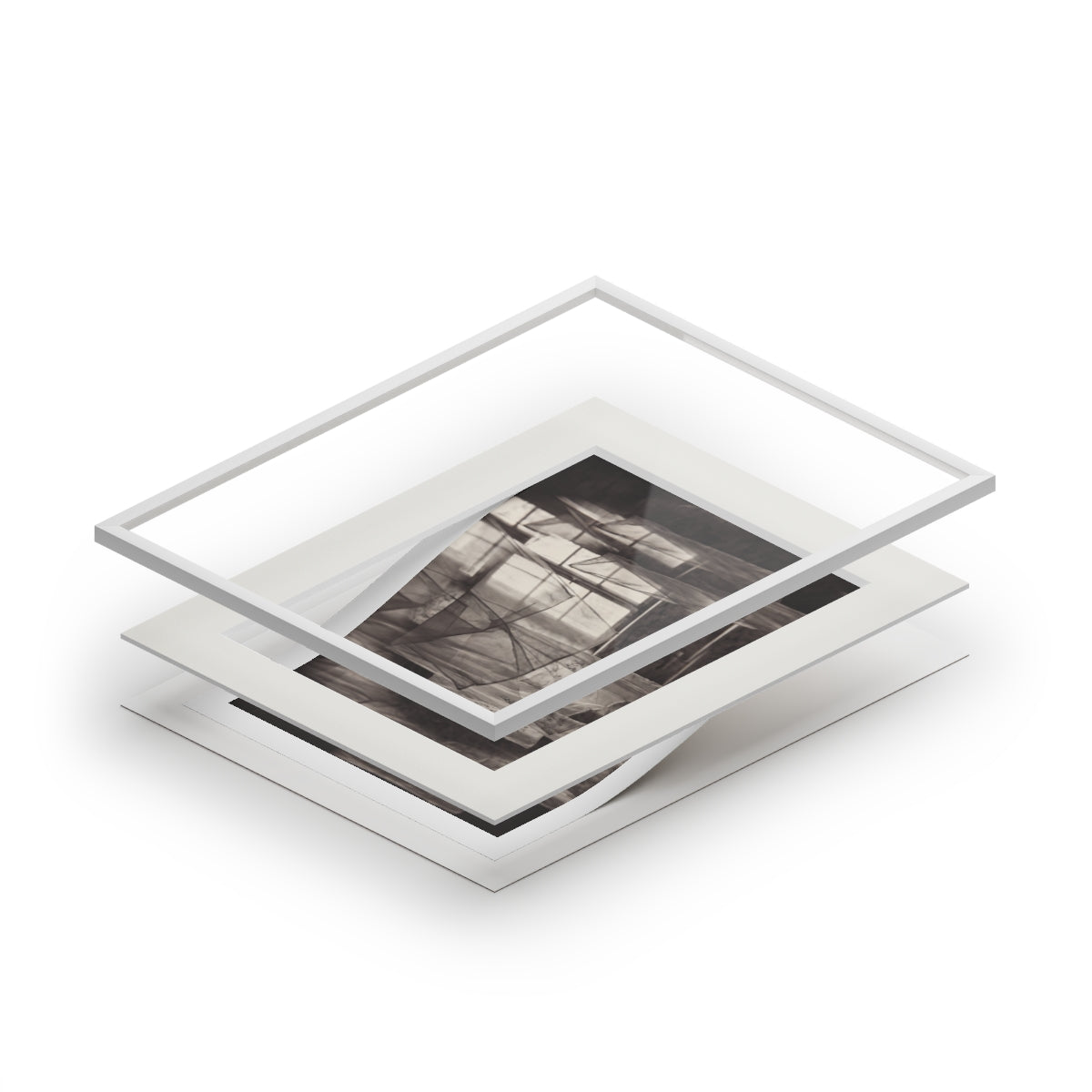 Fine Art Prints Passepartout - Spectral Veils (14×11 &... |...
