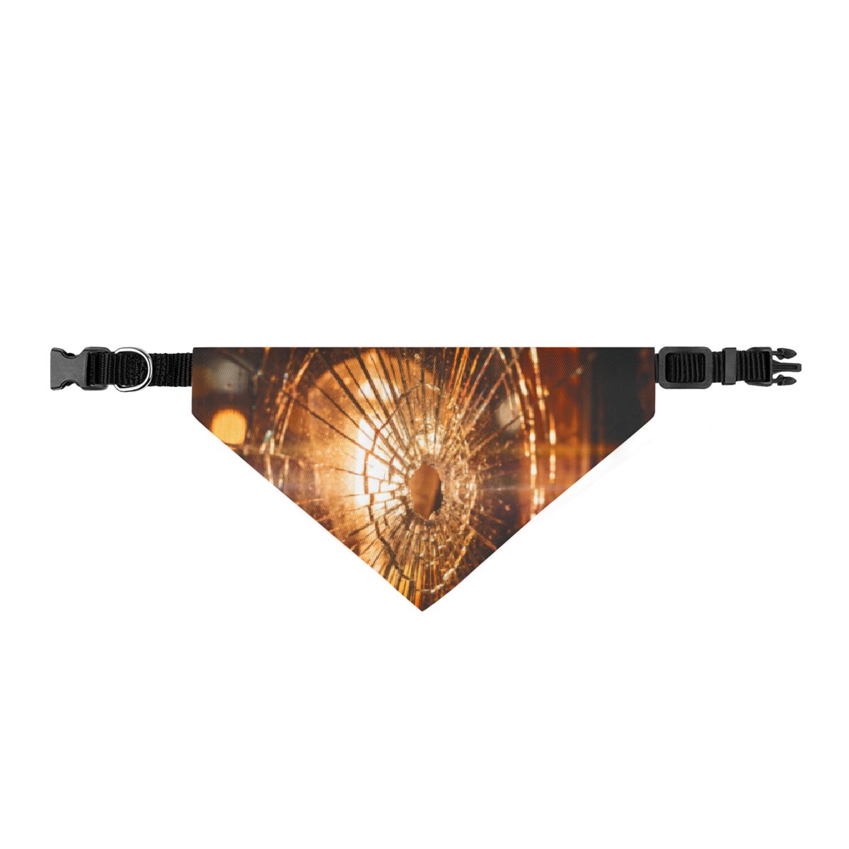 Clip-on Pet Bandana - Urban Shattered Edge