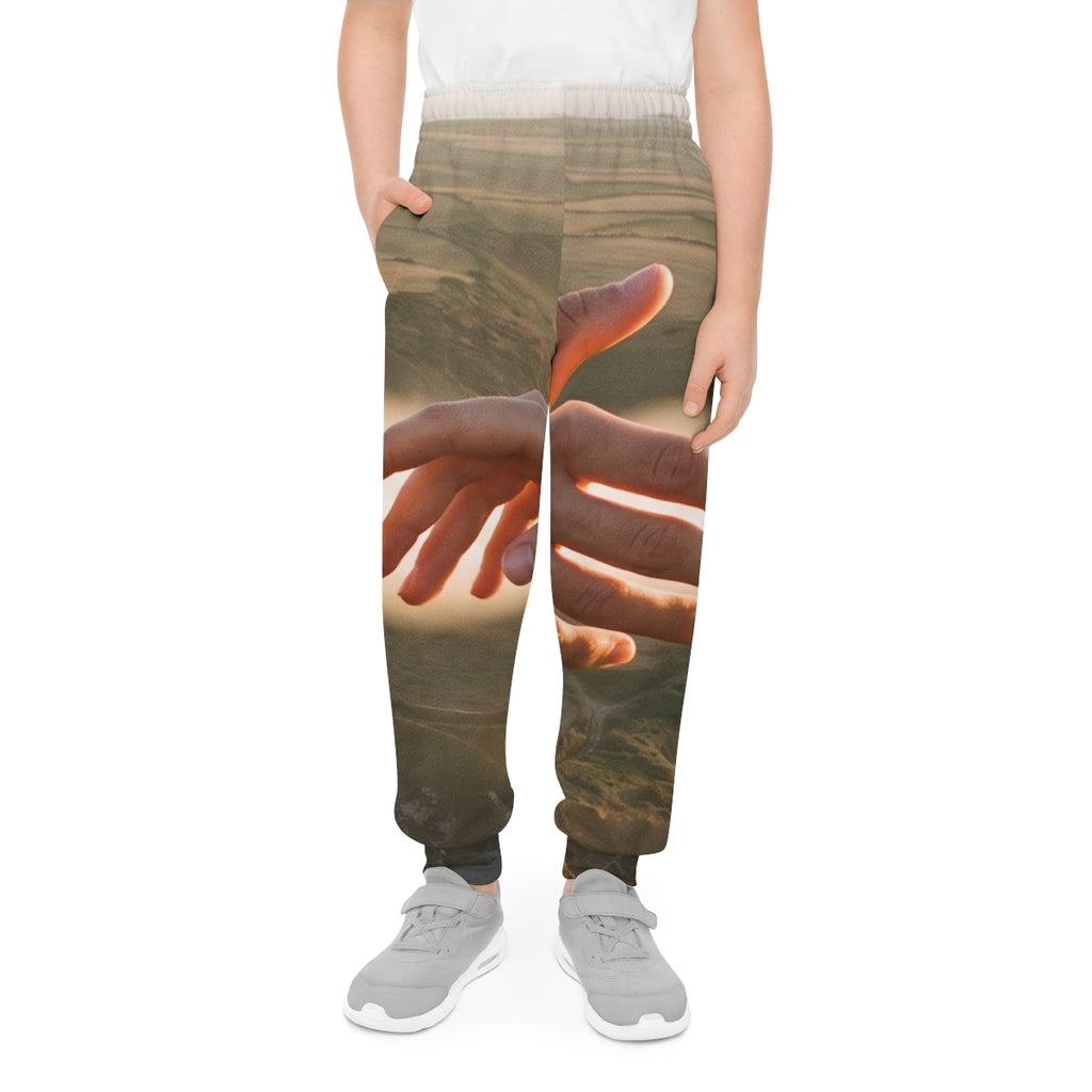 Youth Joggers - The Infinite Touch | Ethereal Coastal Art |...