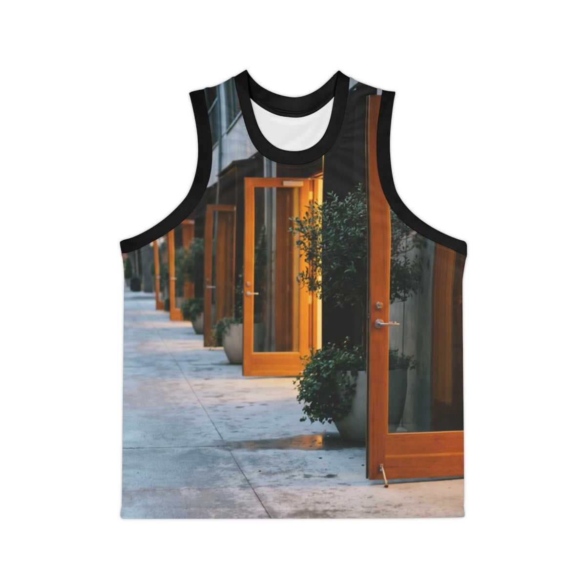 Men's Basketball Jersey - Twilight Walkway | Echovira...