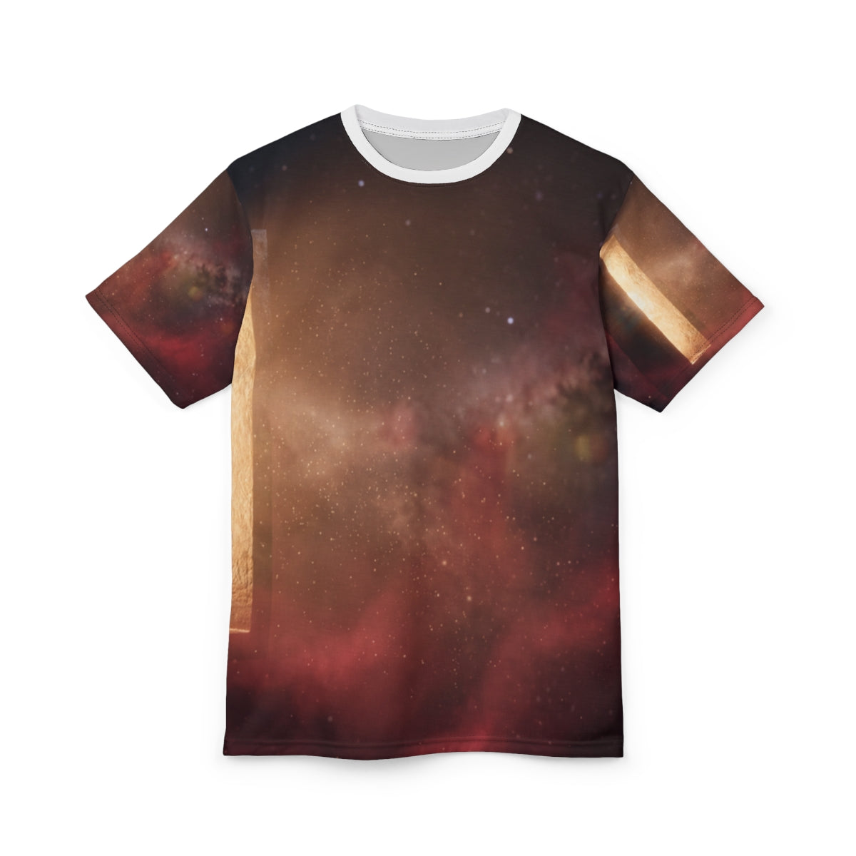 Men's Cut & Sew Tee - Cosmic Gateway | Echovira Gallery