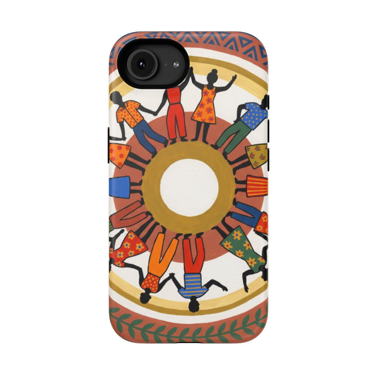 Impact-Resistant Case - Unity Mandala Folk Art | Echovira...