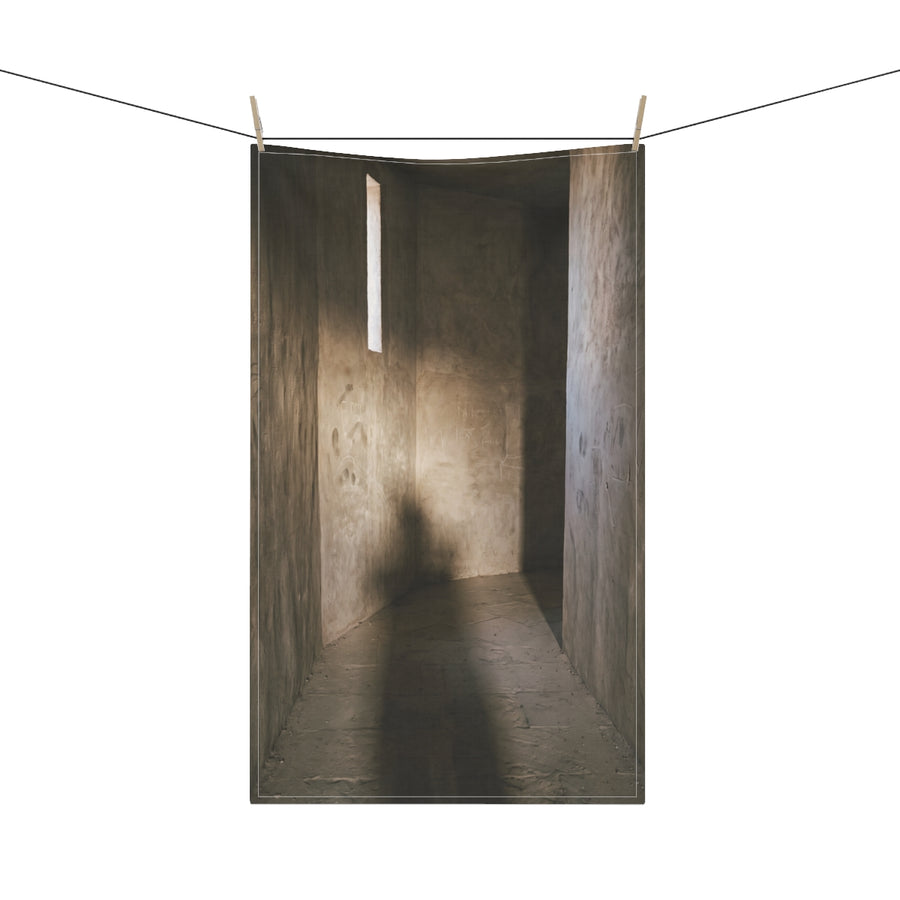 Tea Towels - Shadows of the Citadel moody architectural print