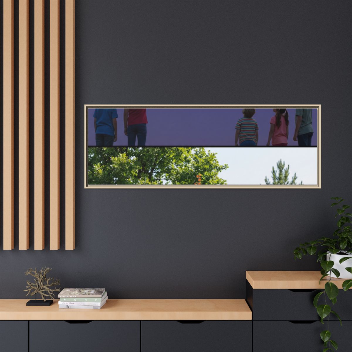 Framed Matte Canvas - Wilderness Gallery — Natural / 1.25"