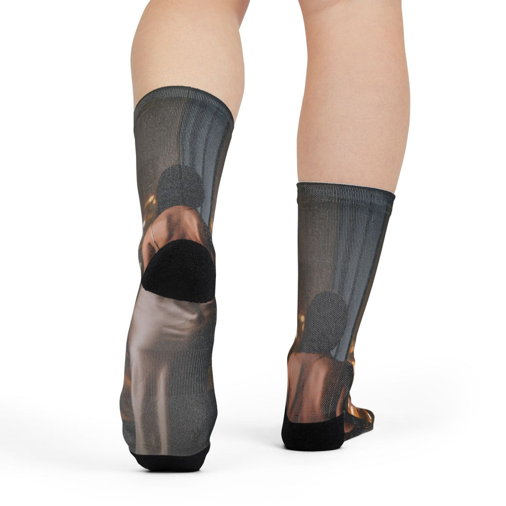 Sublimation Crew Socks - Warm Vibe