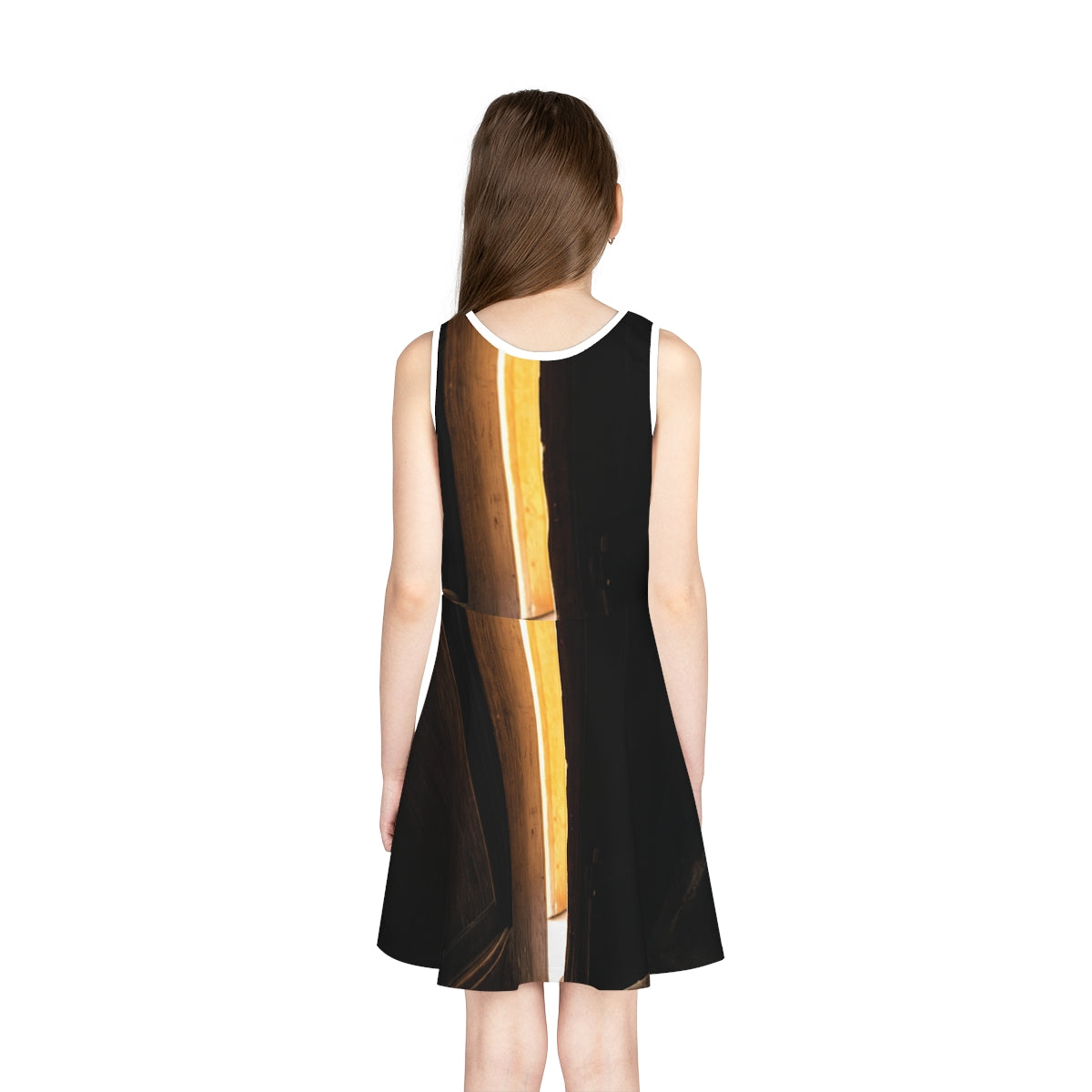 Girls' Sleeveless Sundress Antique Key Art