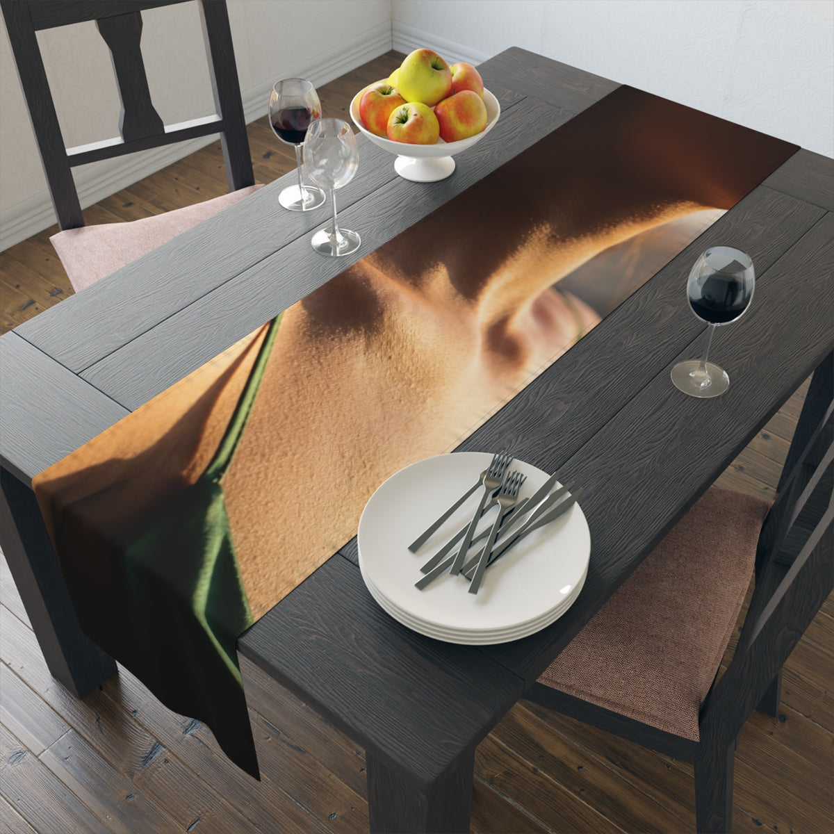 Table Runner - Cinematic Golden Hour